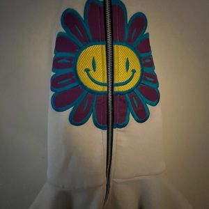 Euphoric Full Zip- White UNISEX